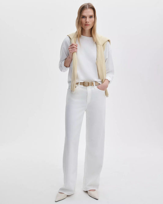 Rag & Bone - Logan Wide Featherweight Jean - White