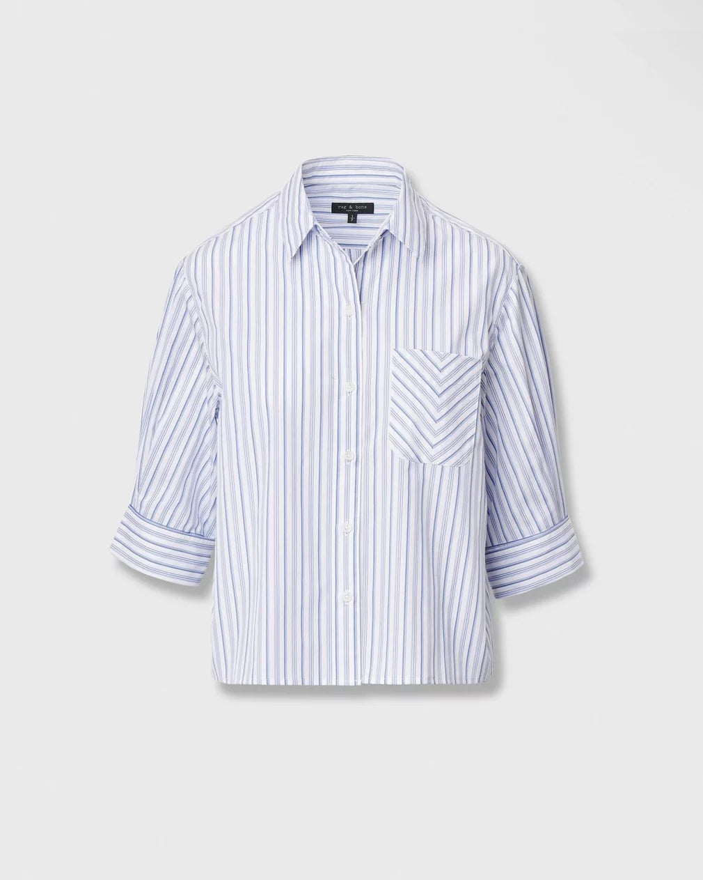 Rag & Bone - Lucia Stripe Poplin Shirt