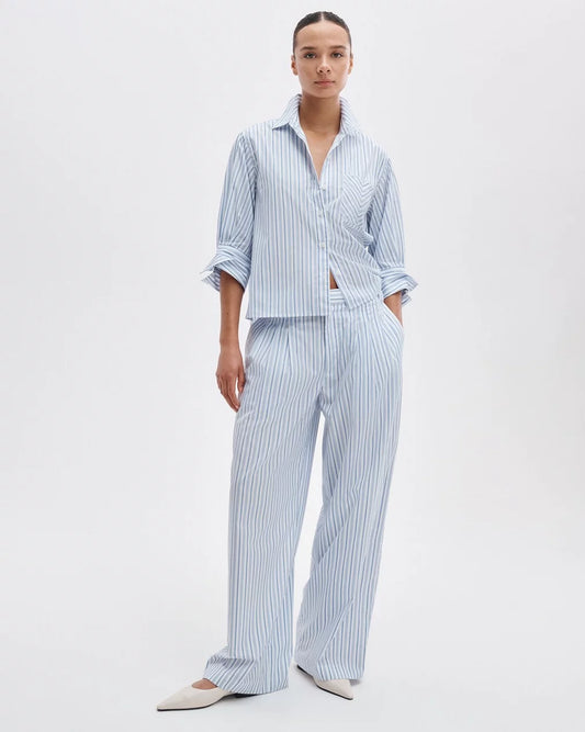 Rag & Bone - Lucia Stripe Poplin Shirt