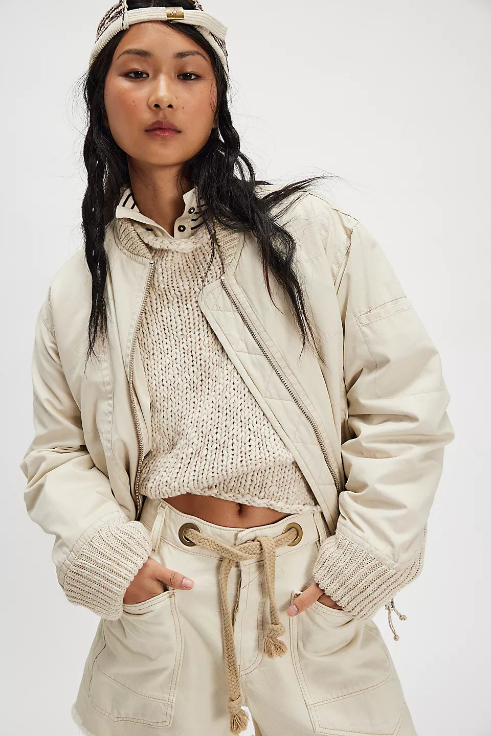 Free People - Moxie Shorts - White