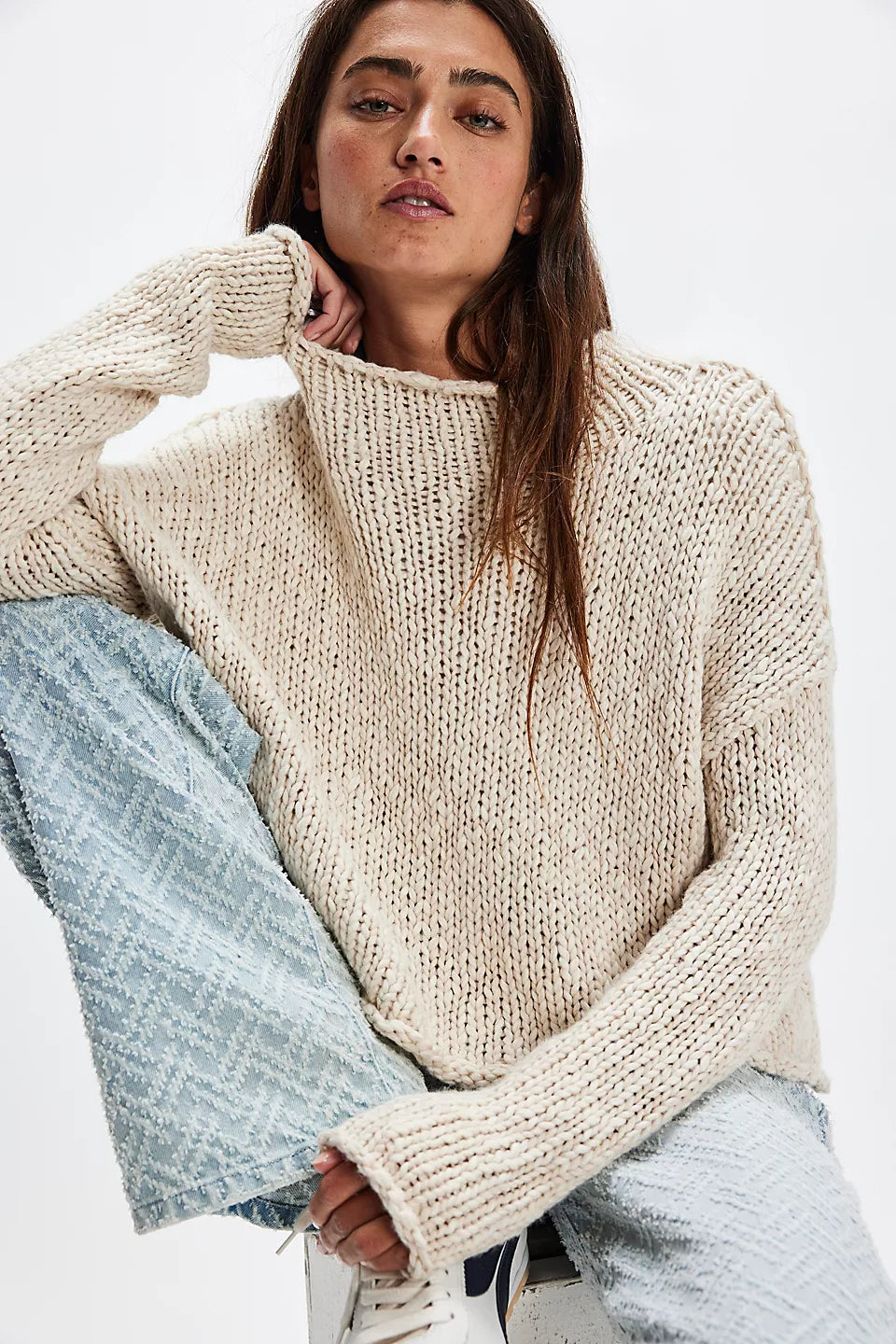 Free People - Opal Sweater - Tea