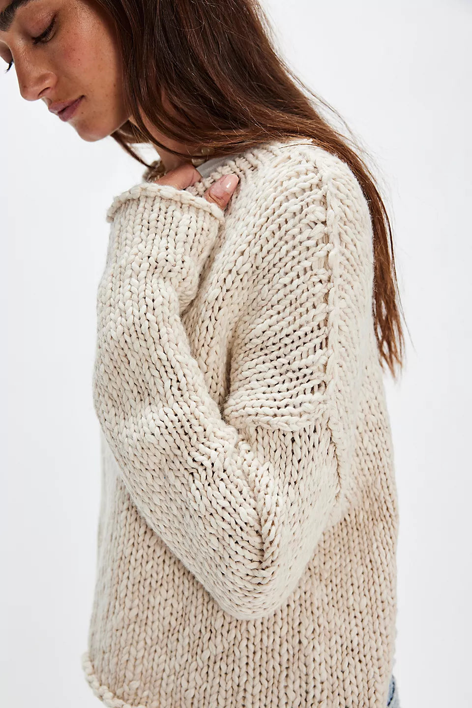 Free People - Opal Sweater - Tea