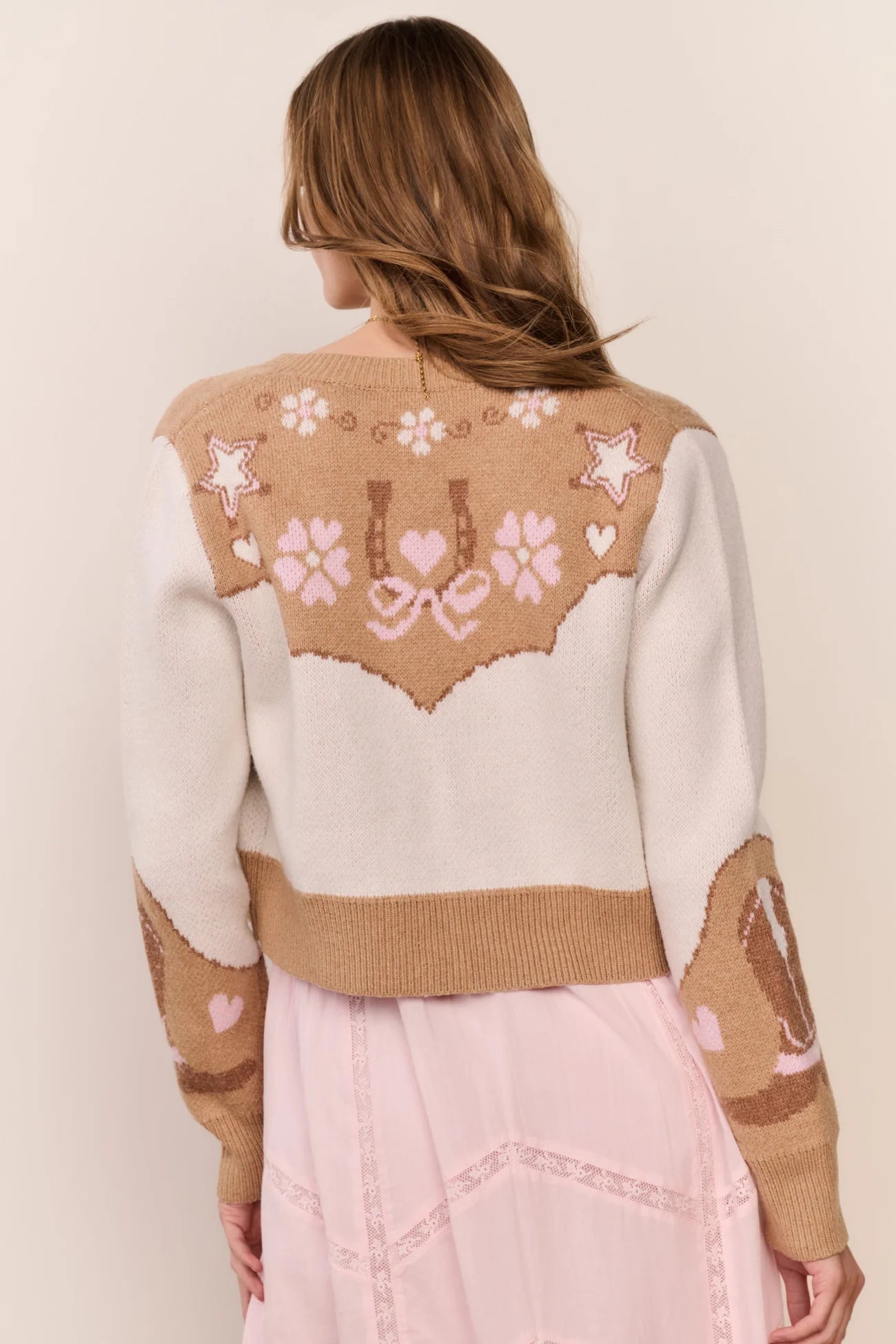 LOVESHACKFANCY - Leyah Saddle up Cardigan