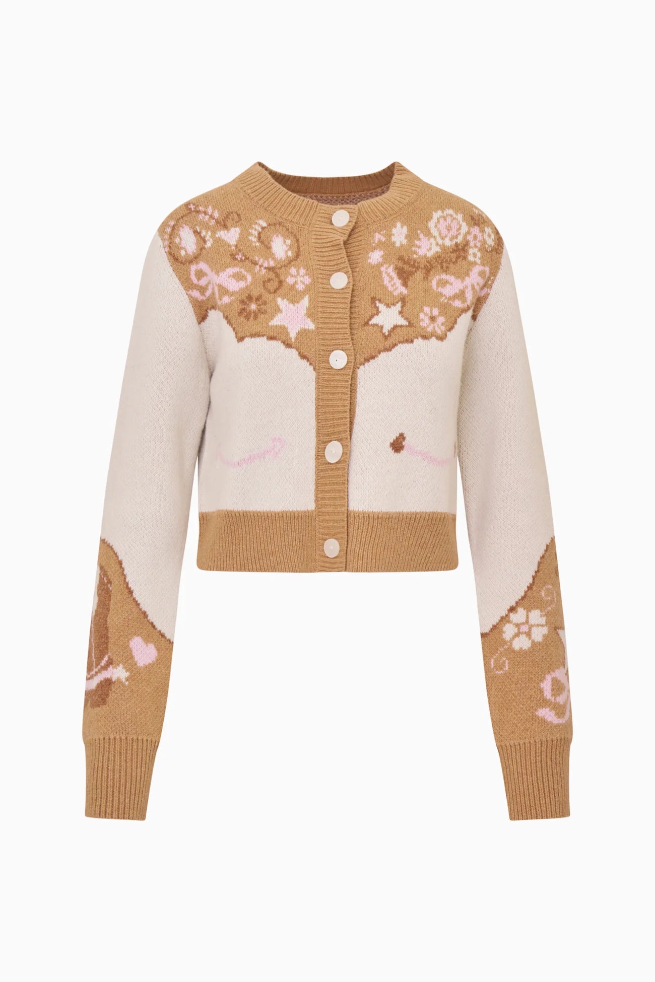 LOVESHACKFANCY - Leyah Saddle up Cardigan