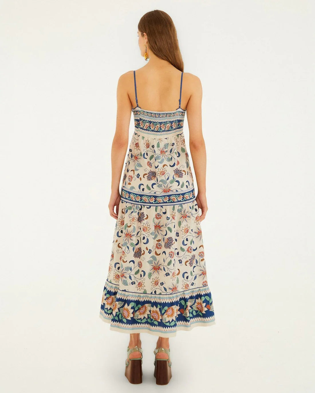 FARM Rio - Floral Delhi Tapestry Midi Dress