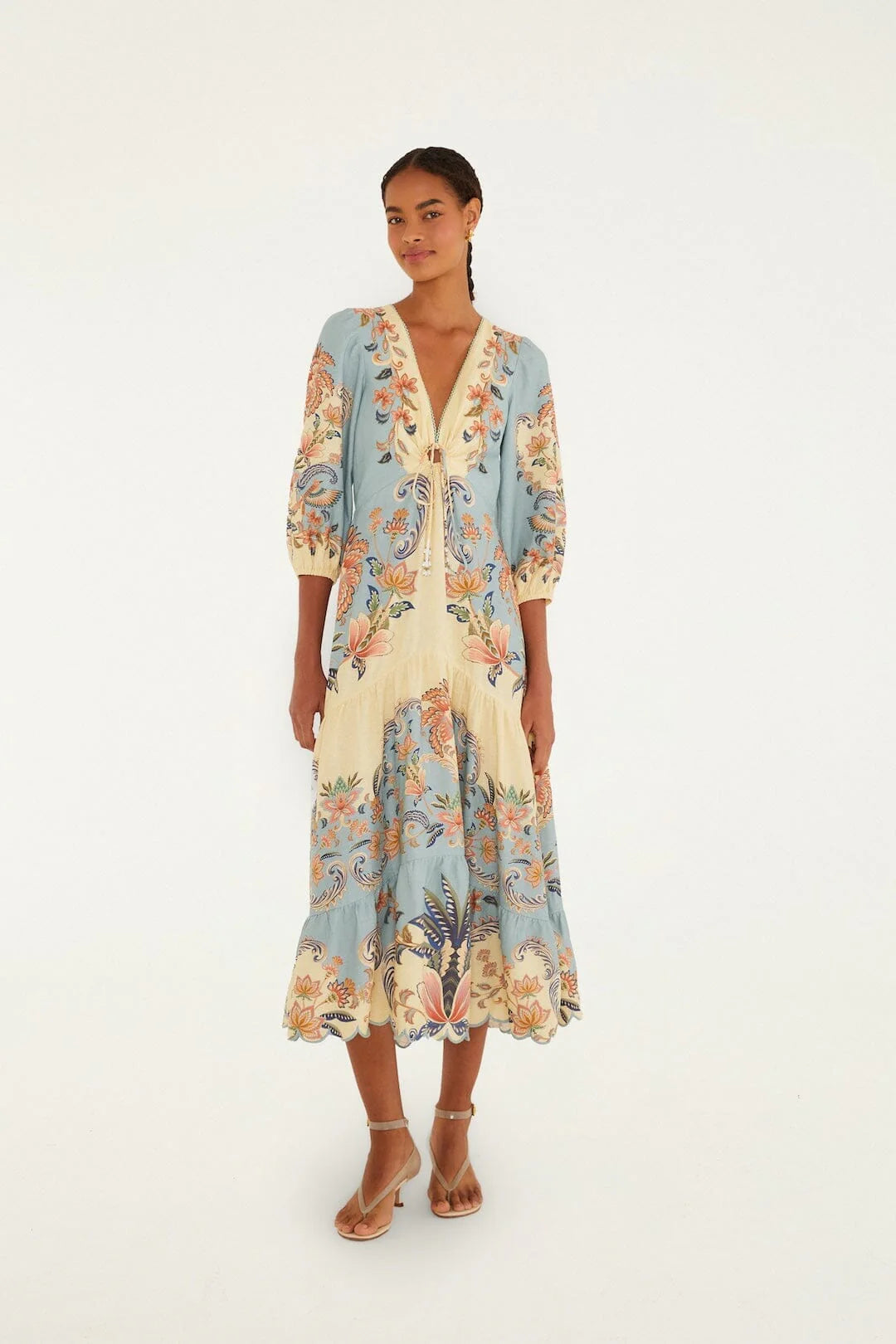 FARM Rio - Boho Beauty Butter Maxi Dress