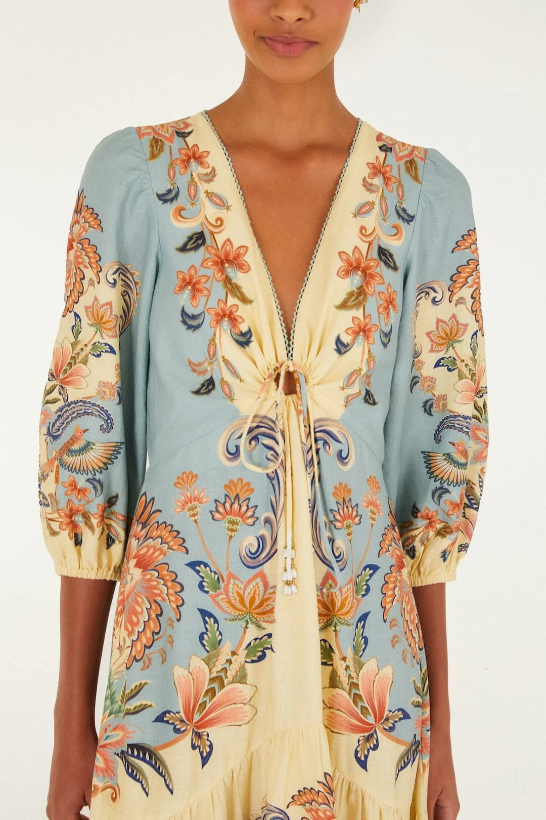 FARM Rio - Boho Beauty Butter Maxi Dress