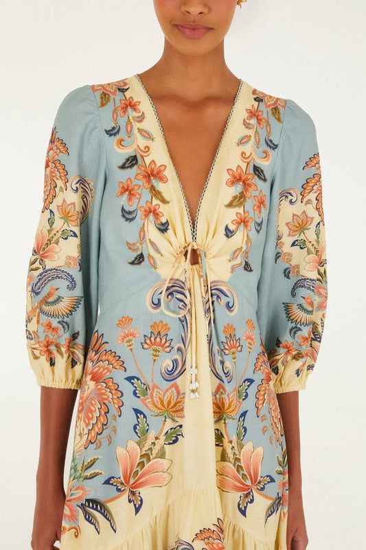 FARM Rio - Boho Beauty Butter Maxi Dress