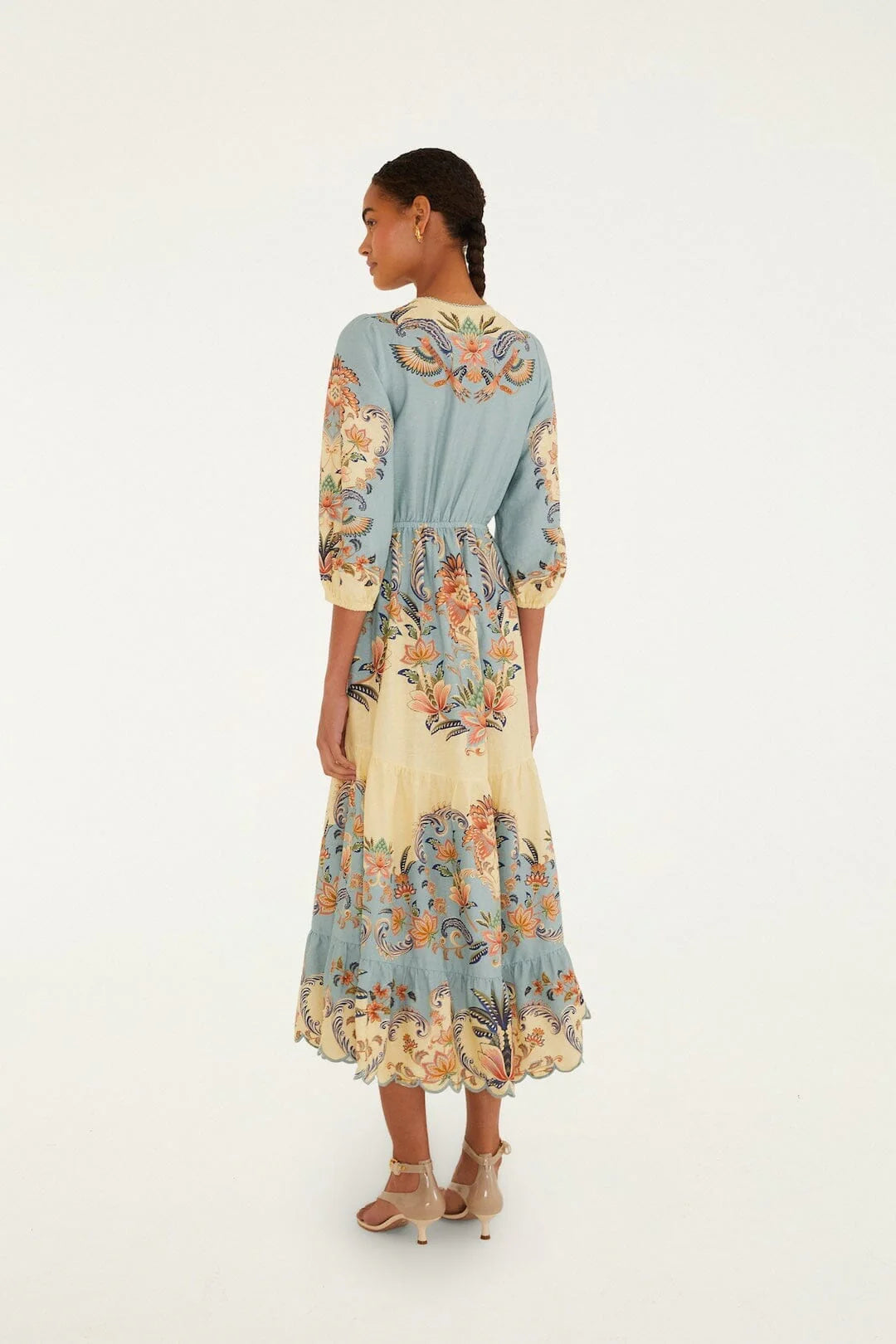 FARM Rio - Boho Beauty Butter Maxi Dress