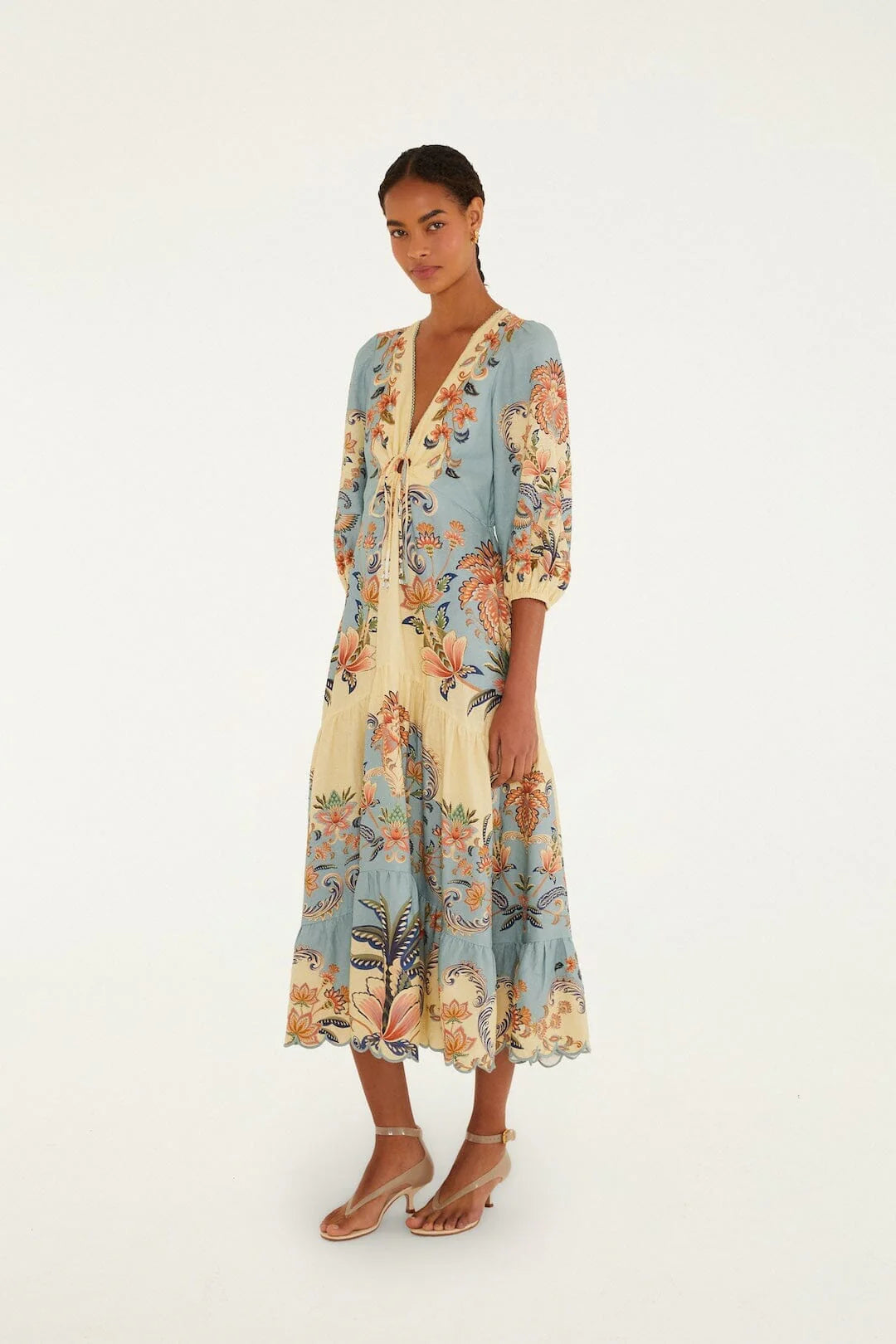 FARM Rio - Boho Beauty Butter Maxi Dress