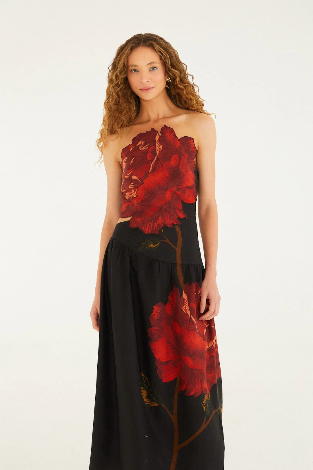FARM Rio - Rosalia Artisanal Midi Dress