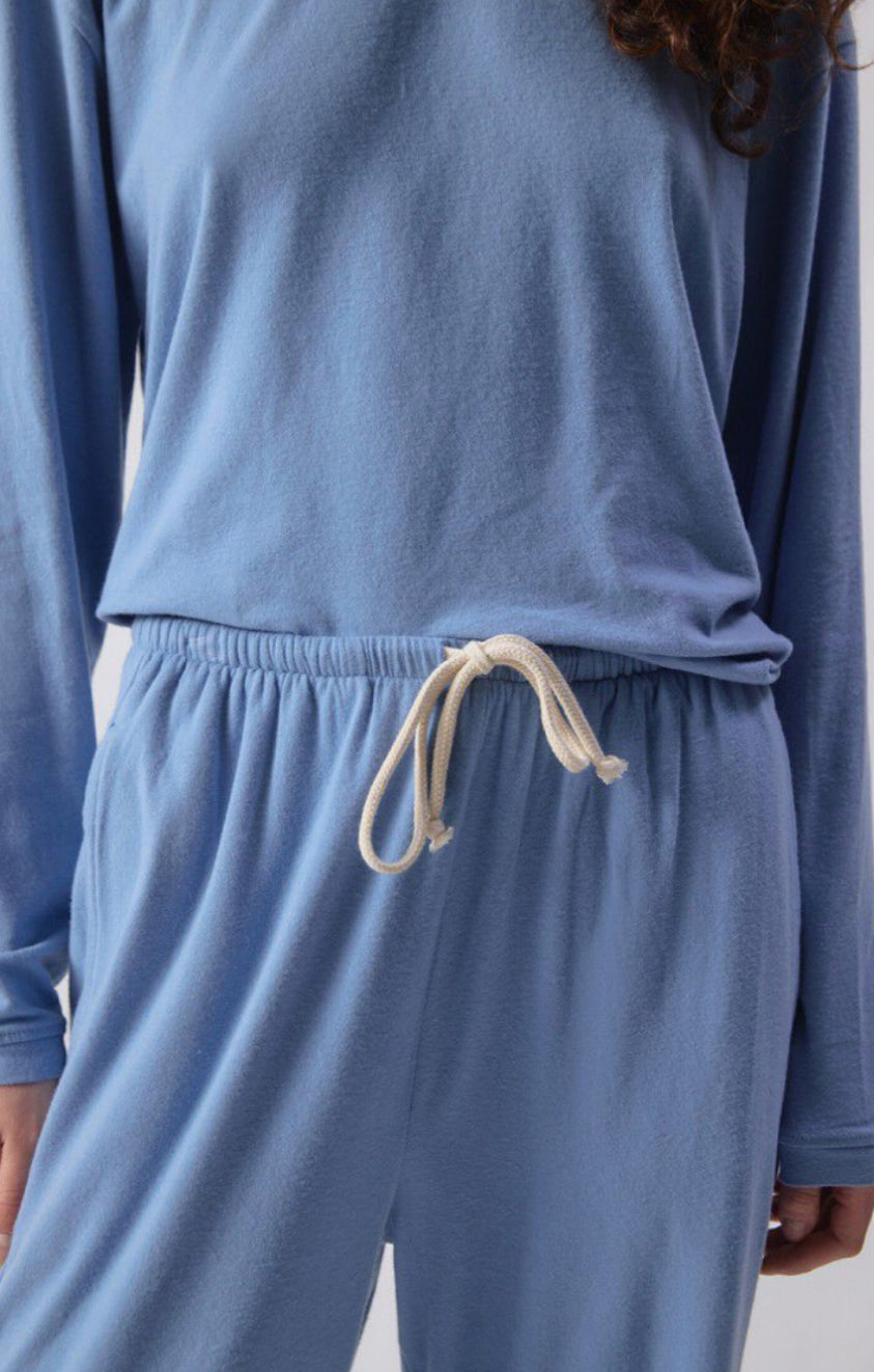 American Vintage - Ypawood Joggers - Blue Melange