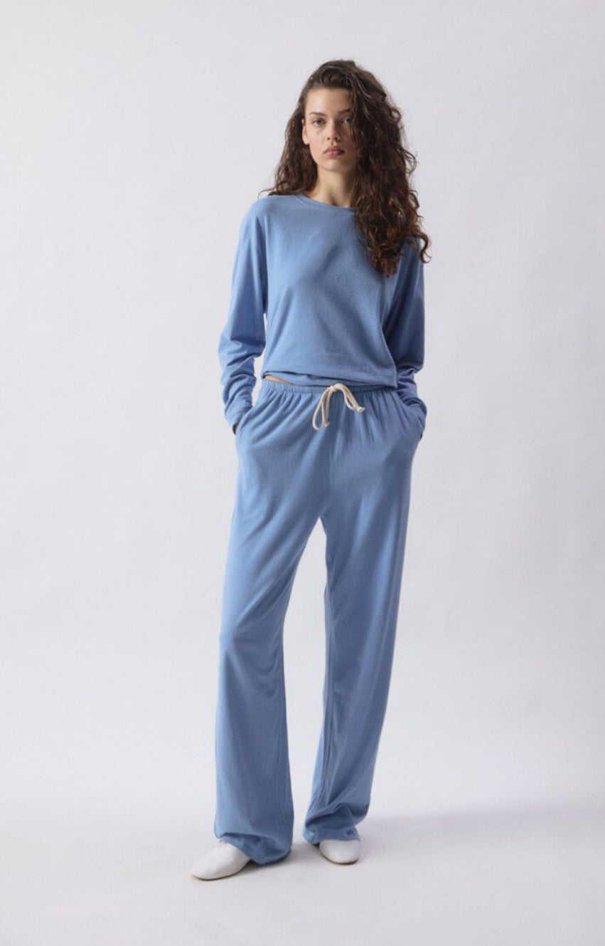 American Vintage - Ypawood Joggers - Blue Melange