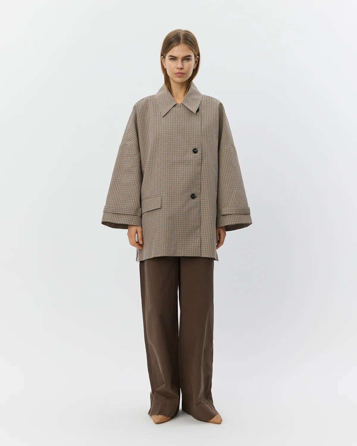 Sofie Schnoor - Selina Oversized Check Jacket