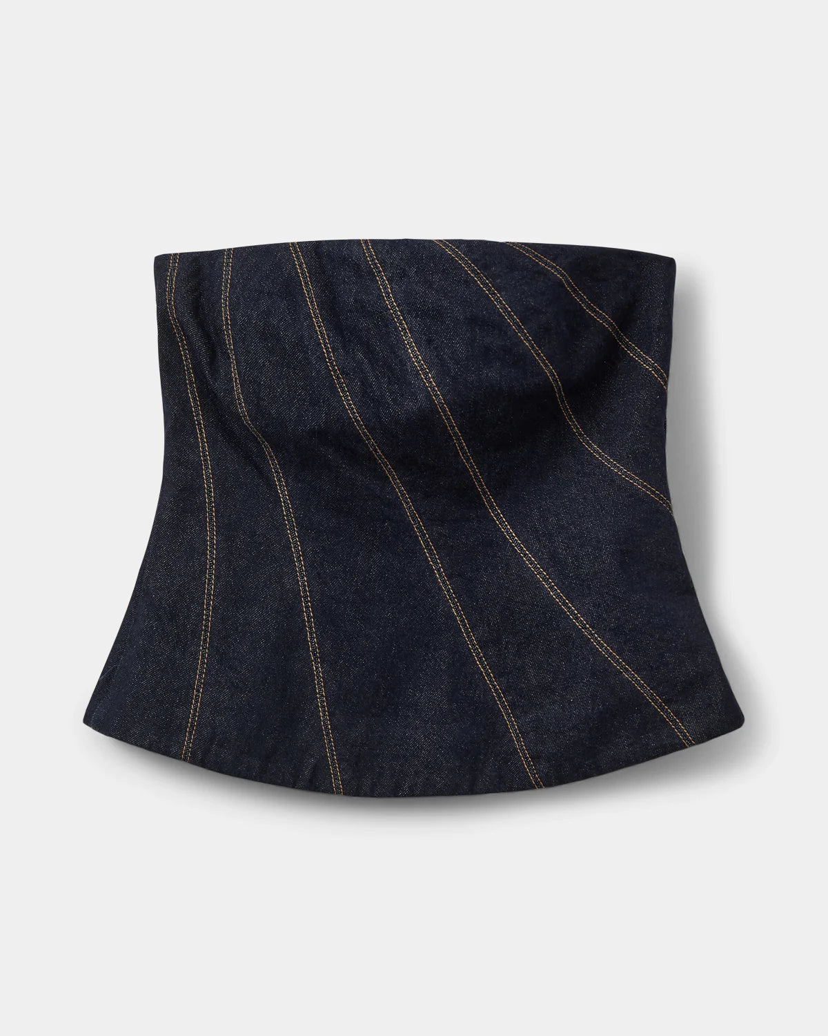 Sofie Schnoor - Tille Raw Denim Corset Top