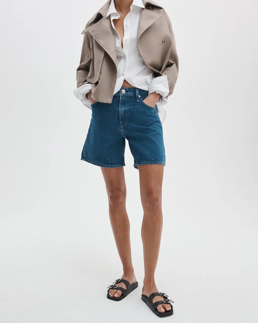 Rag & Bone - Kaia Short - Cornflower