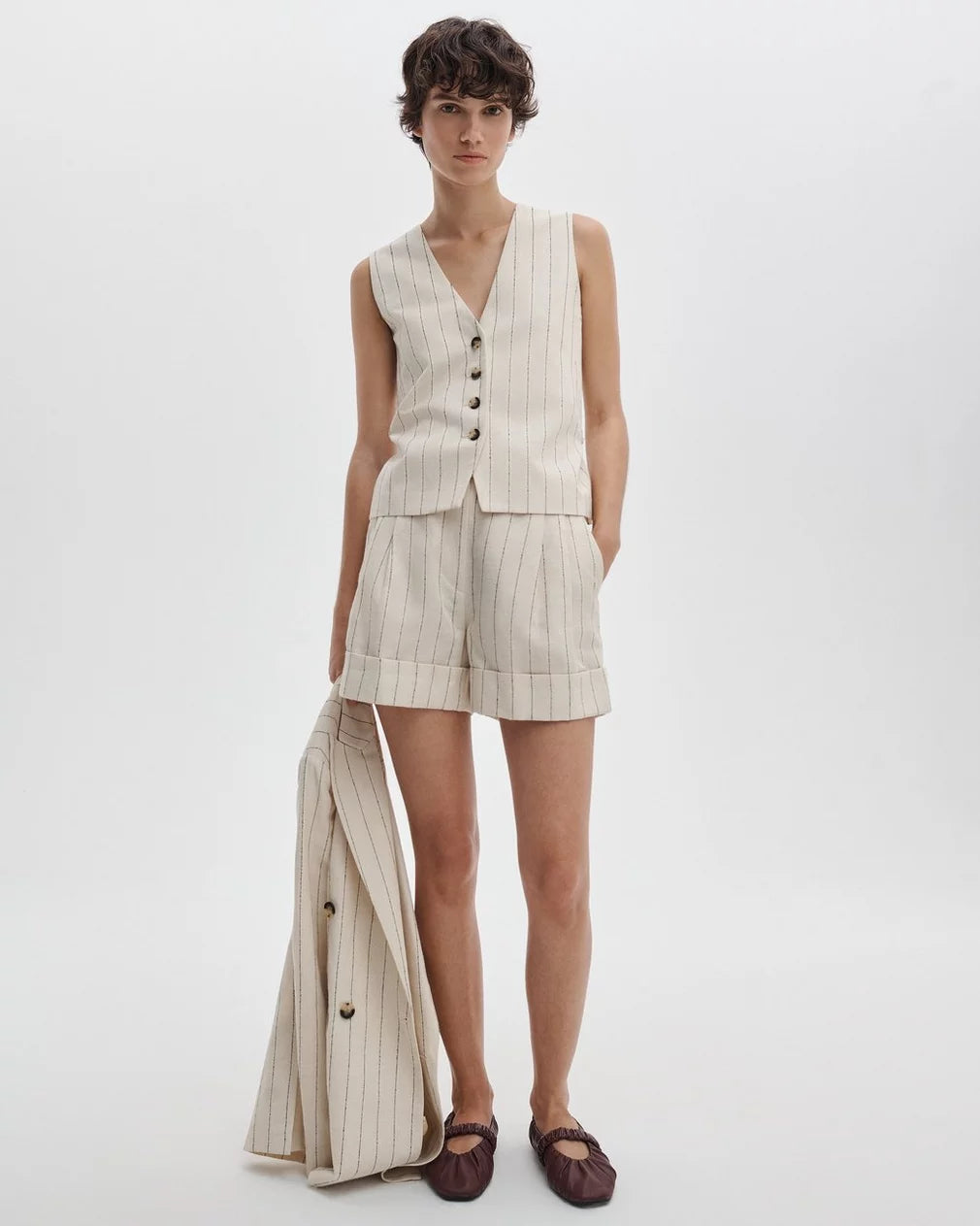 Rag & Bone - Neila Stripe Short