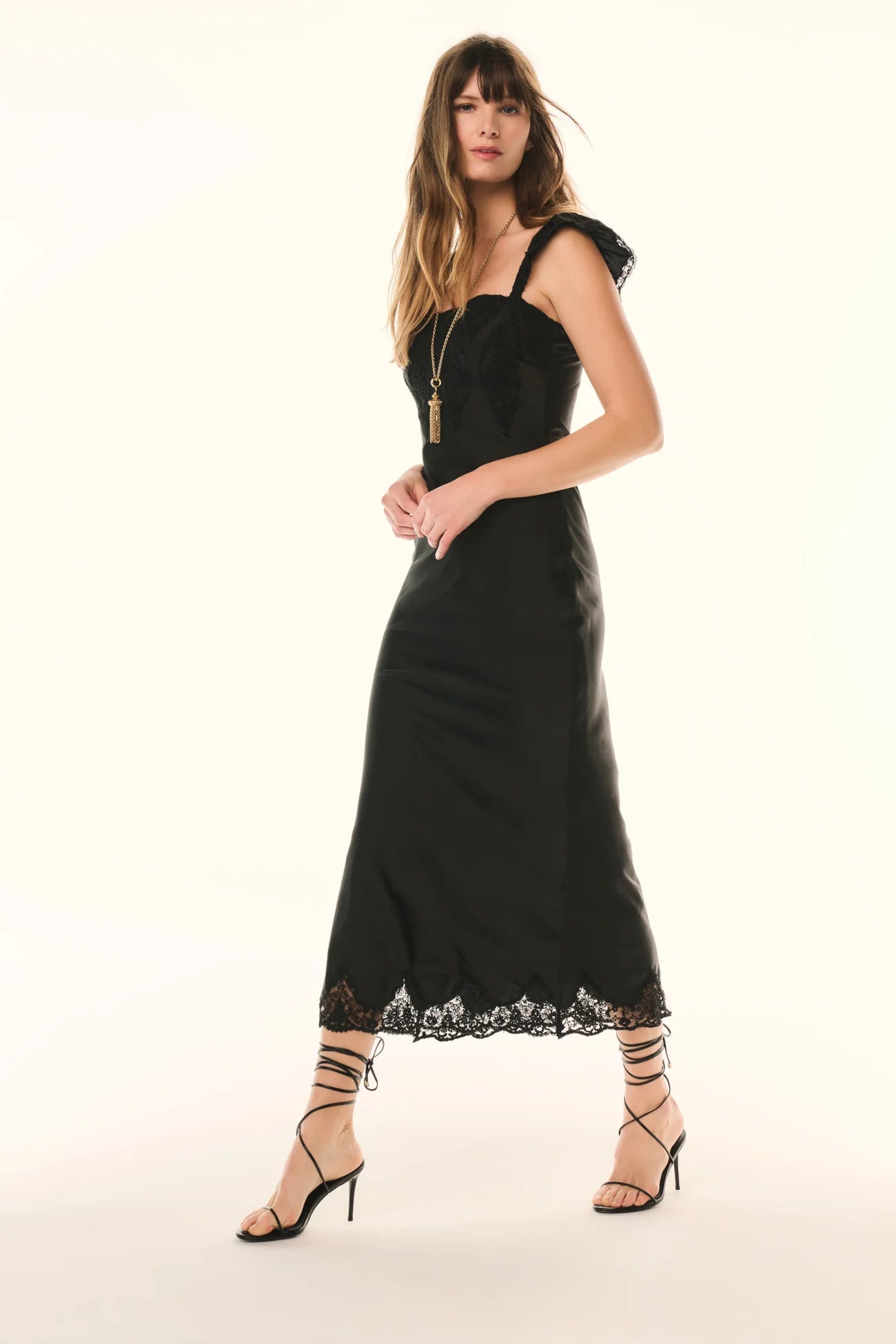 LOVESHACKFANCY - Karmine Dress - Black