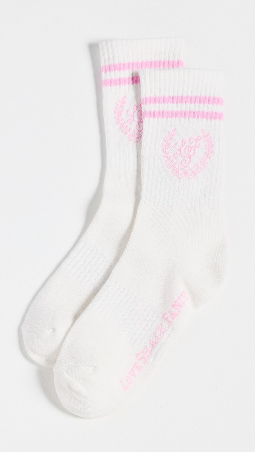 LOVESHACKFANCY - Lowell Sock - White