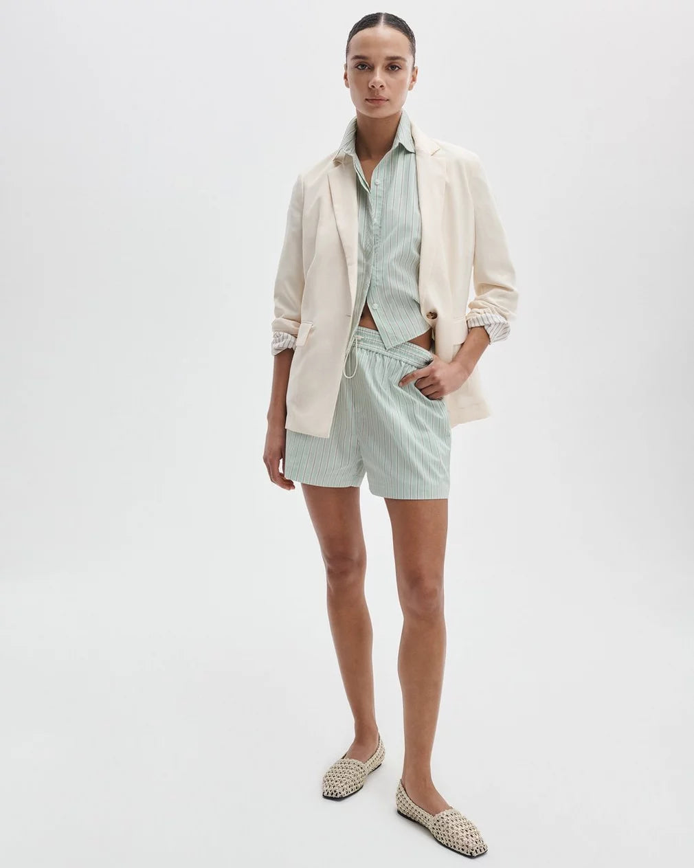 Rag & Bone - Marvin Stripe Short