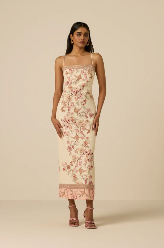 Hemant & Nandita - Dani Strappy Midi Dress