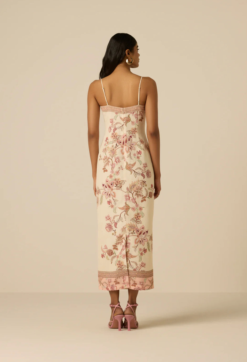 Hemant & Nandita - Dani Strappy Midi Dress