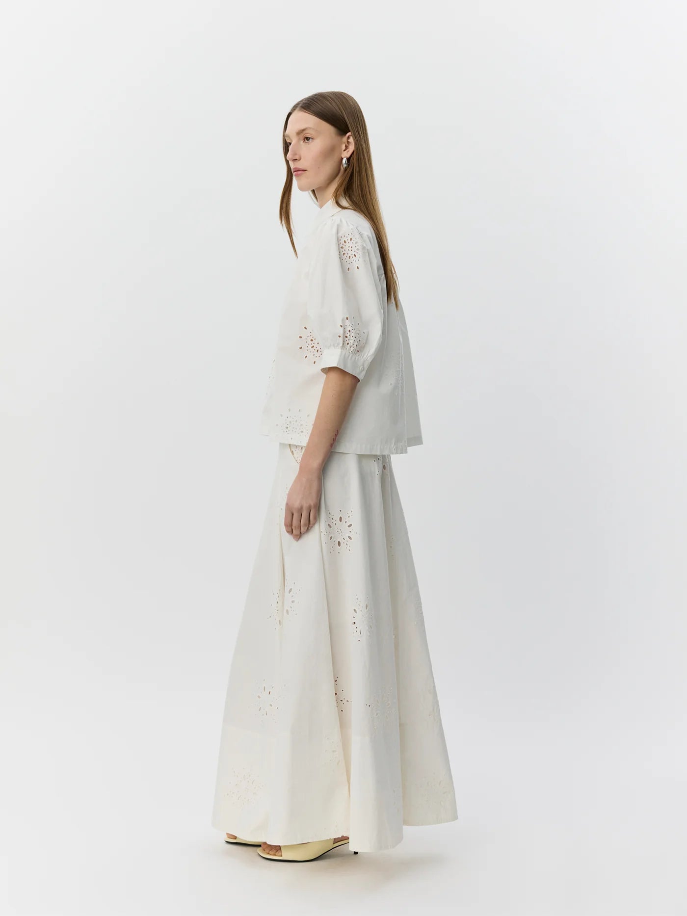 Sofie Schnoor - Noorsw Broderie Anglaise Skirt