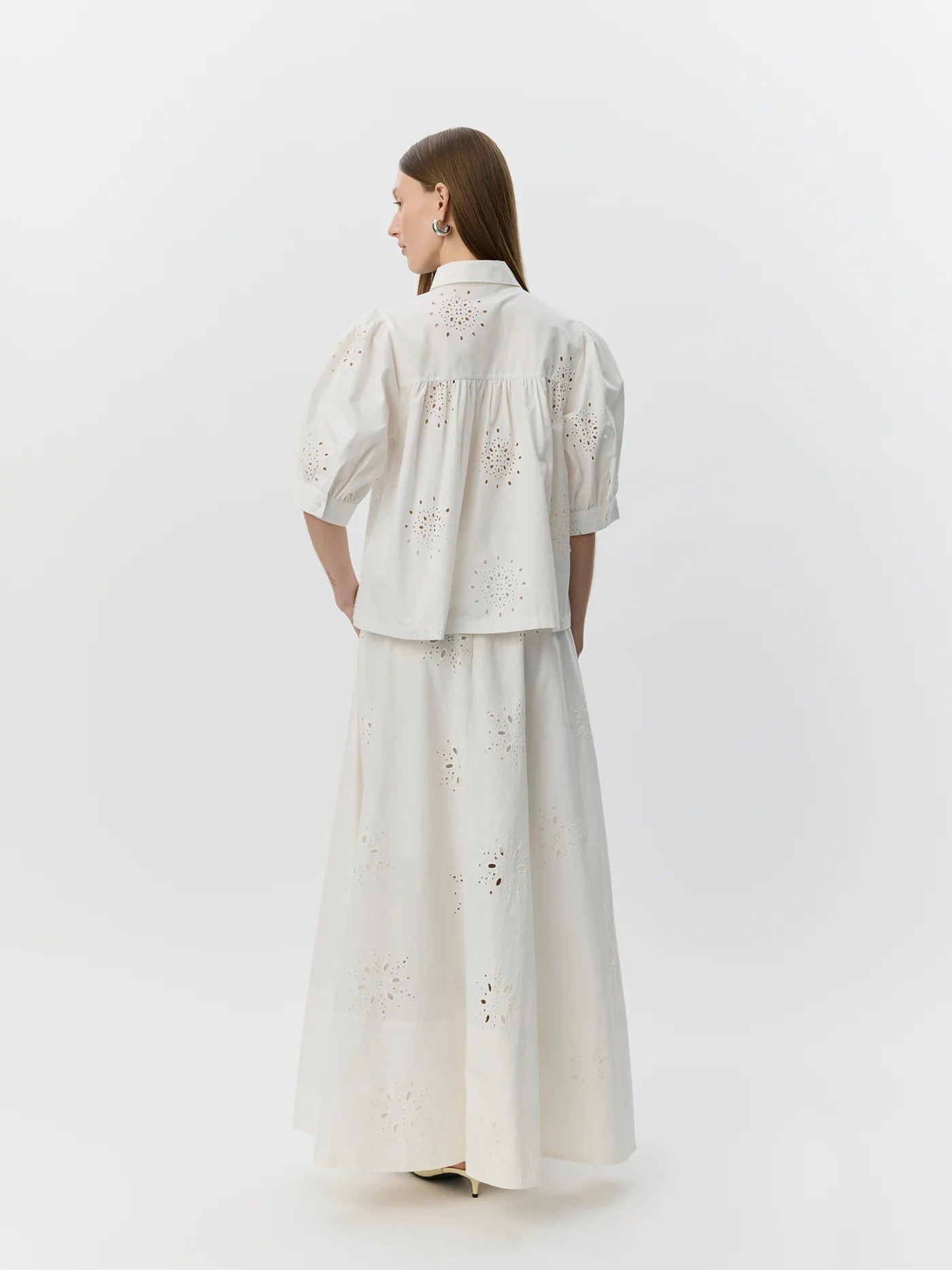Sofie Schnoor - Noorsw Broderie Anglaise Skirt