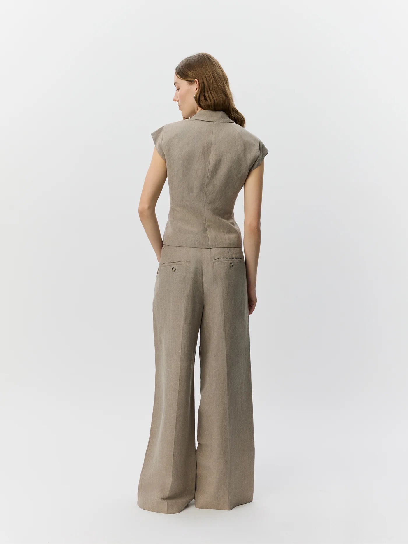 Sofie Schnoor - Majsesw Linen Cap Sleeve Blazer