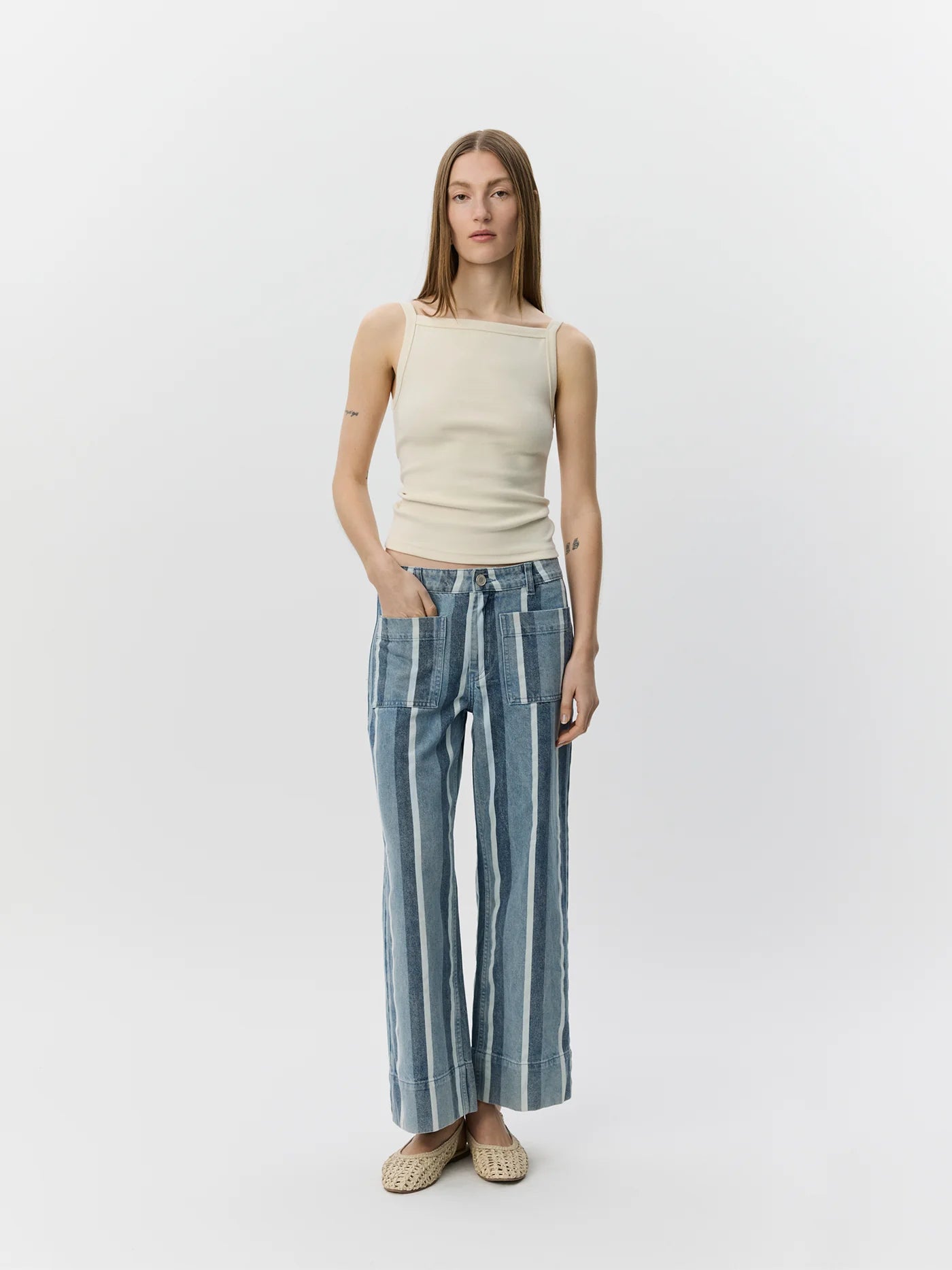 Sofie Schnoor - Breesw Rib Tank Top - Cream