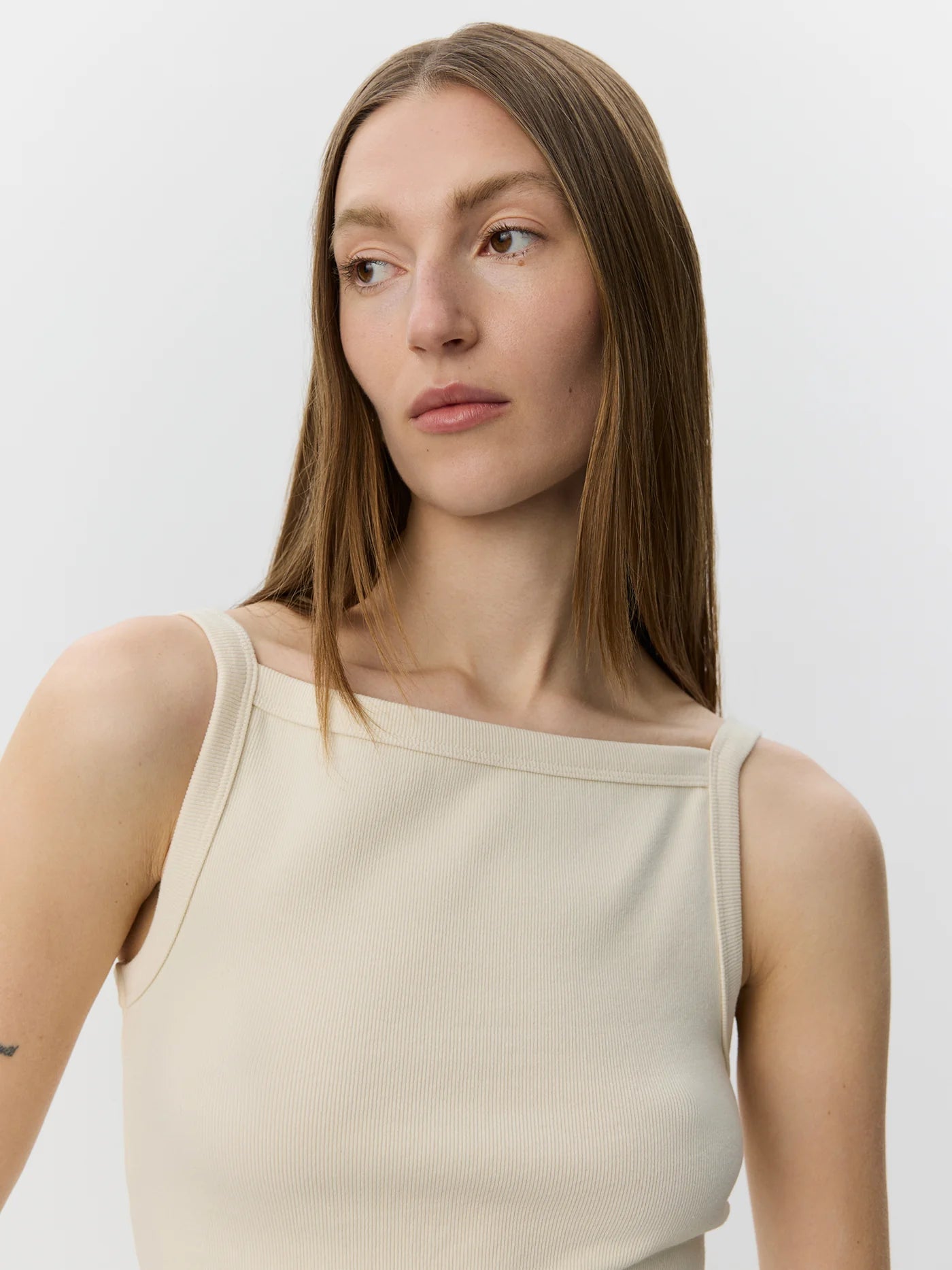 Sofie Schnoor - Breesw Rib Tank Top - Cream