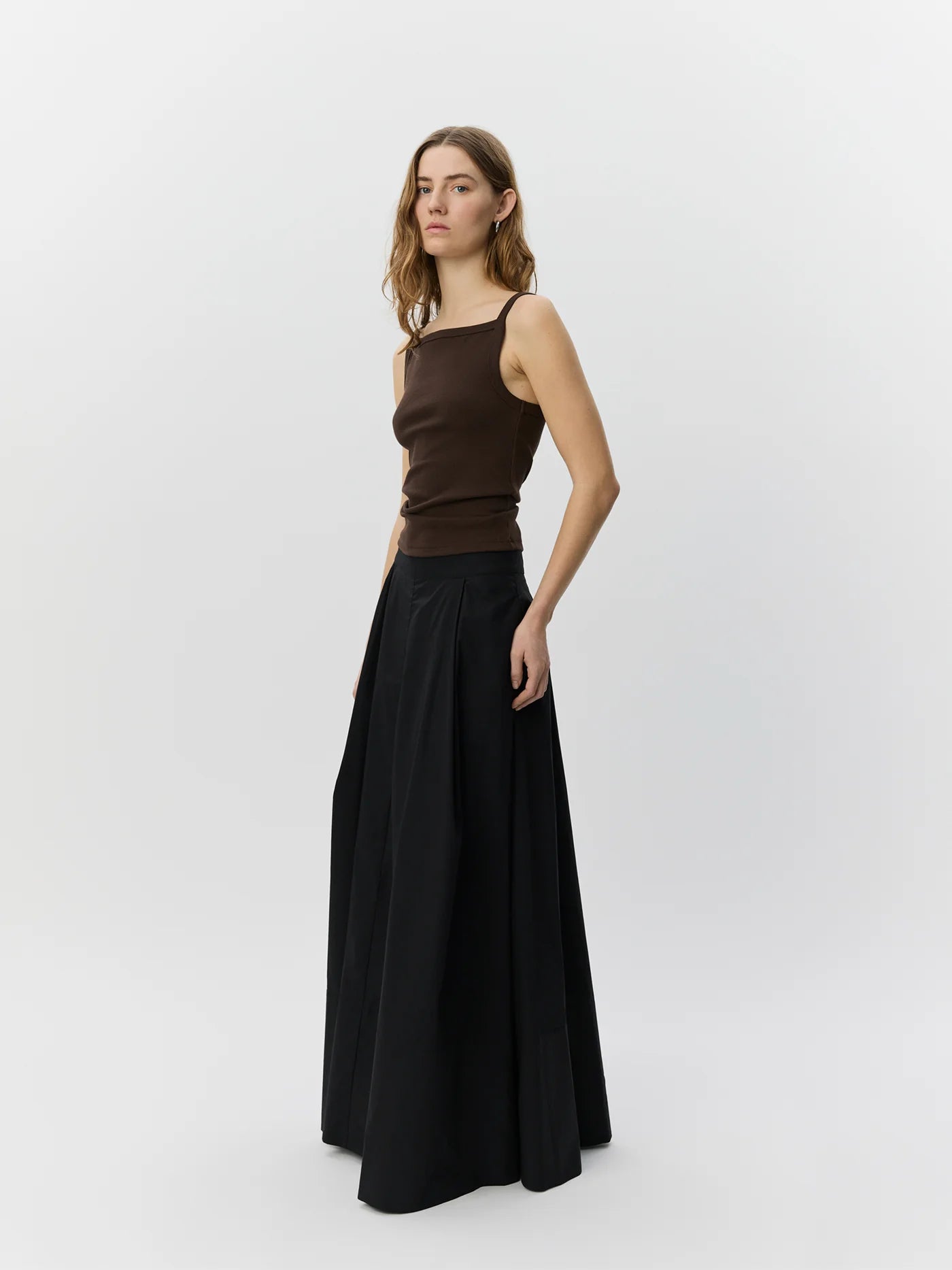 Sofie Schnoor - Breesw Rib Tank - Brown