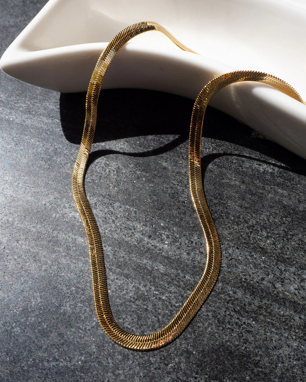 LUV AJ - The Classique Herringbone Chain