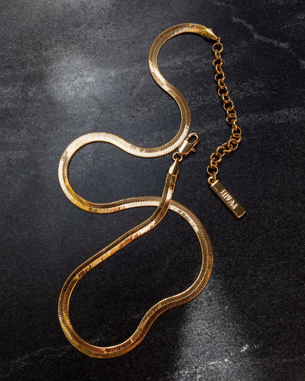 LUV AJ - The Classique Herringbone Chain
