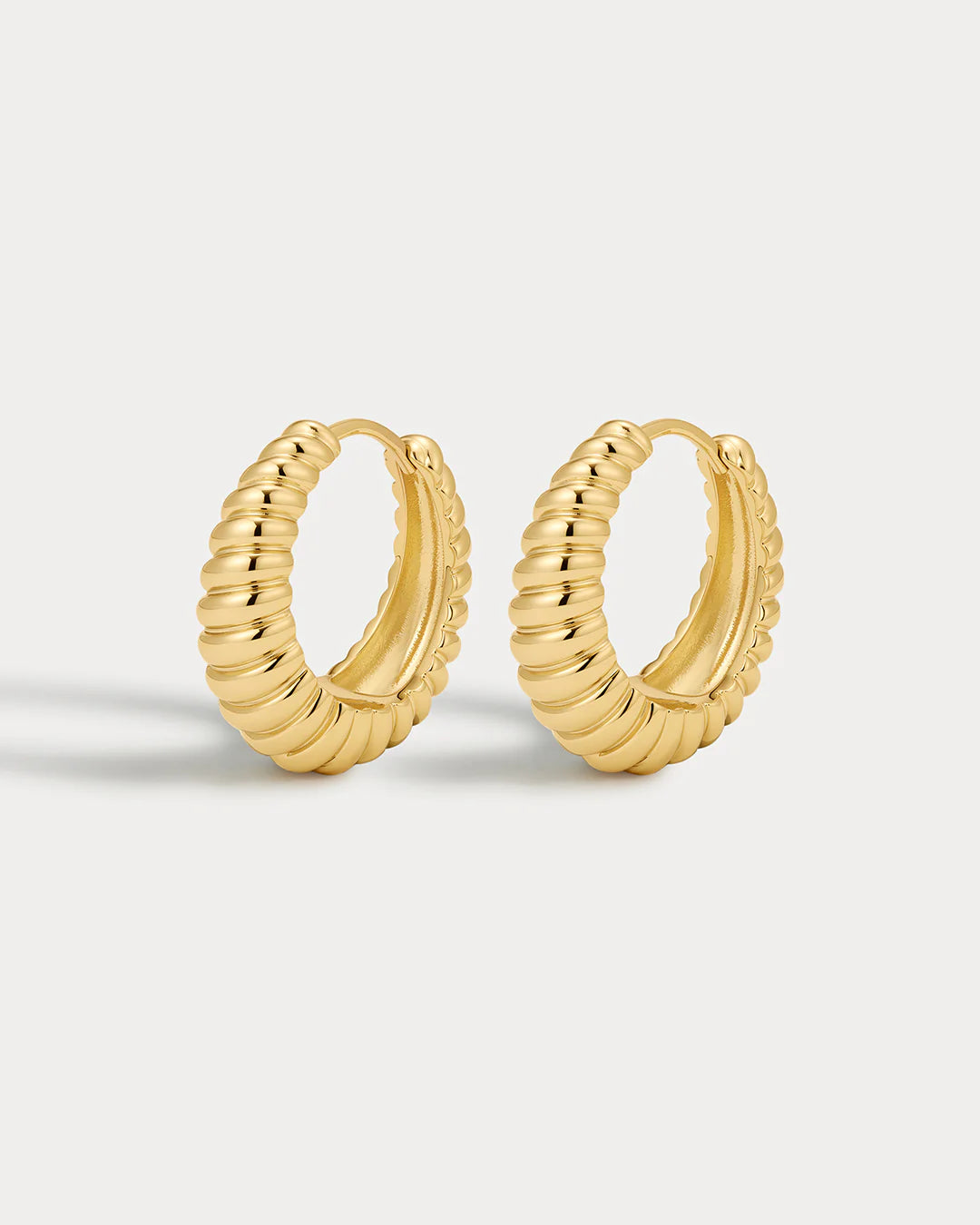 LUV AJ - The Ridged Marbella Hoops