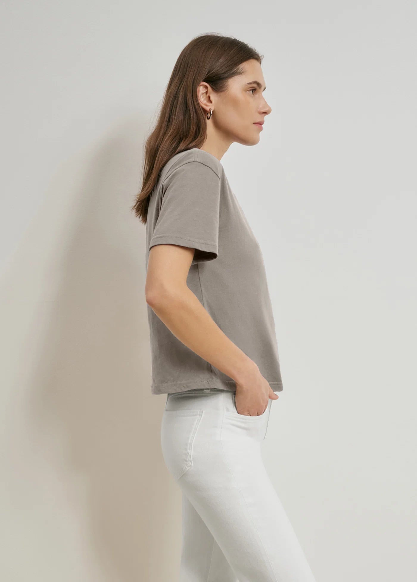 Favorite Daughter - The Favorite Tee - Soft Taupe
