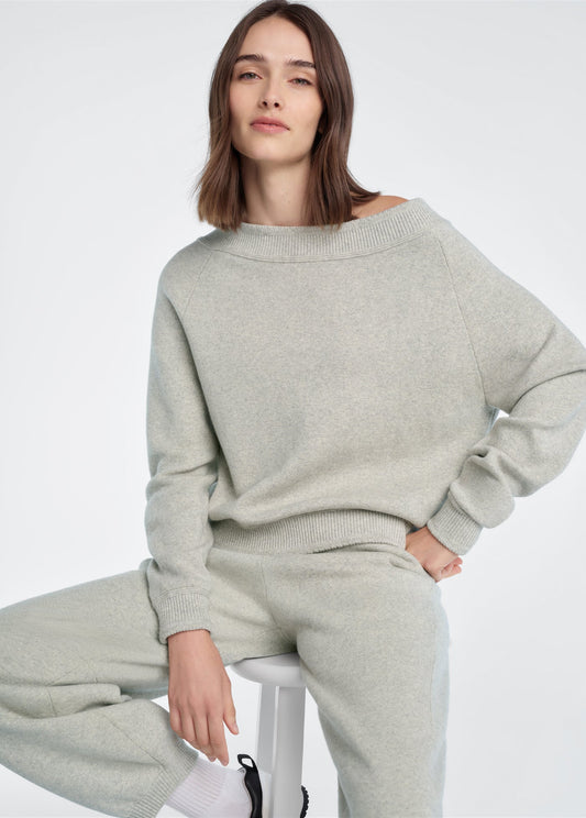 Favorite Daughter - Fatigue Sisters Off Shoulder Sweater