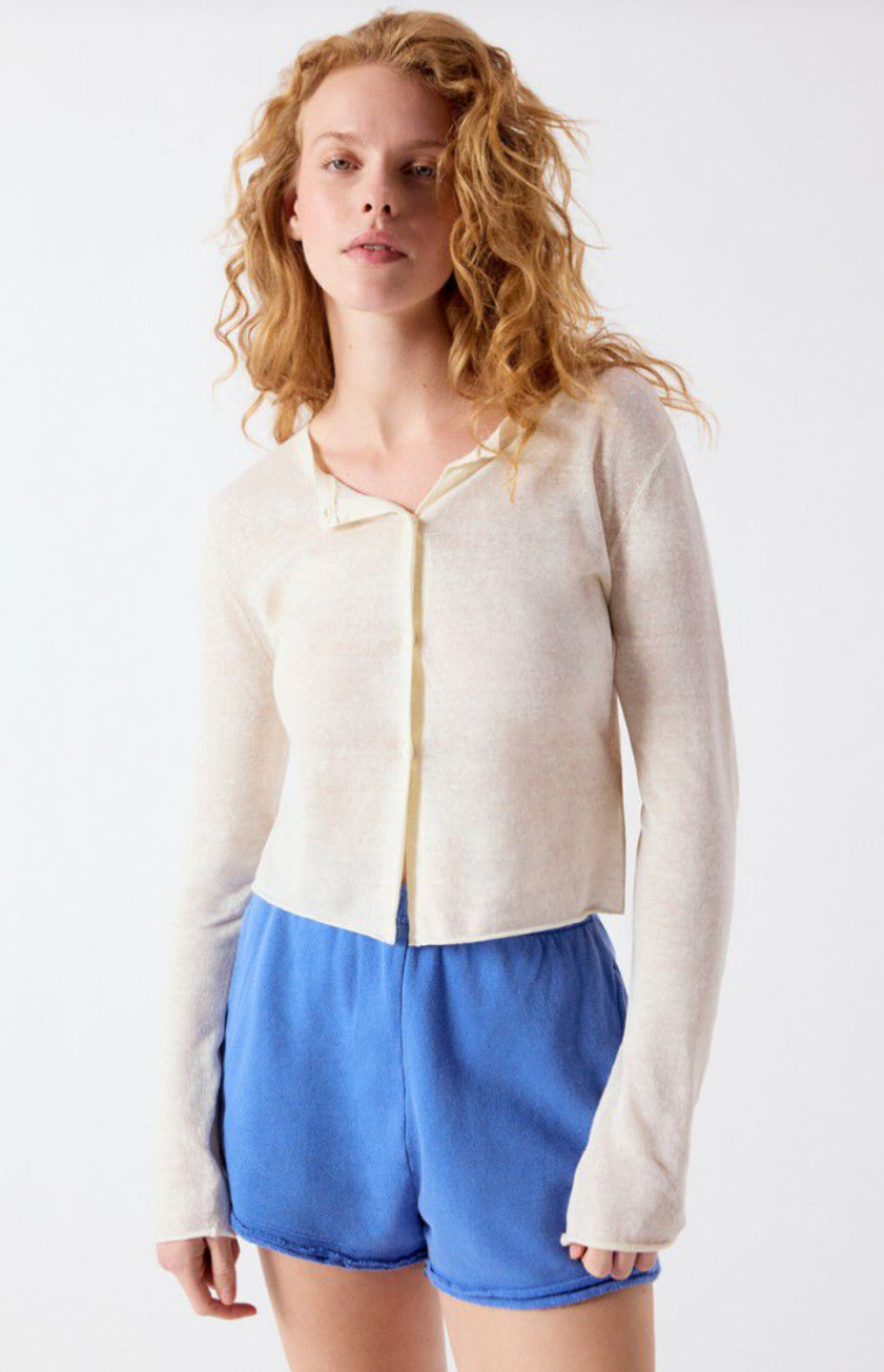 American Vintage - Epaky Cardigan - Ecru