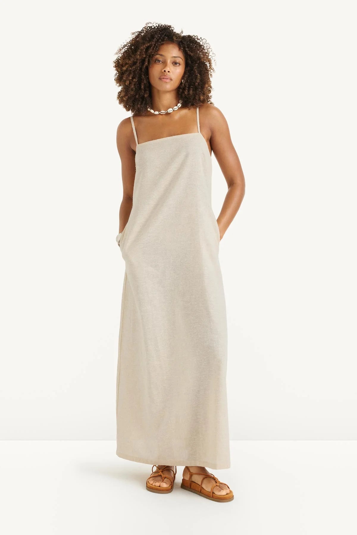 Vitamin A - Rhea Dress - Banana Cotton