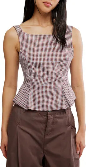 Free People - Sunfaded Top - Lilac