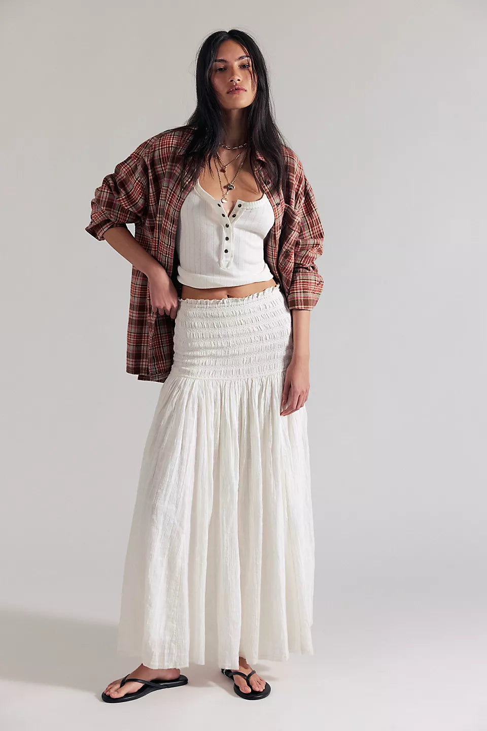 Free People - Raven Convertible Maxi Skirt
