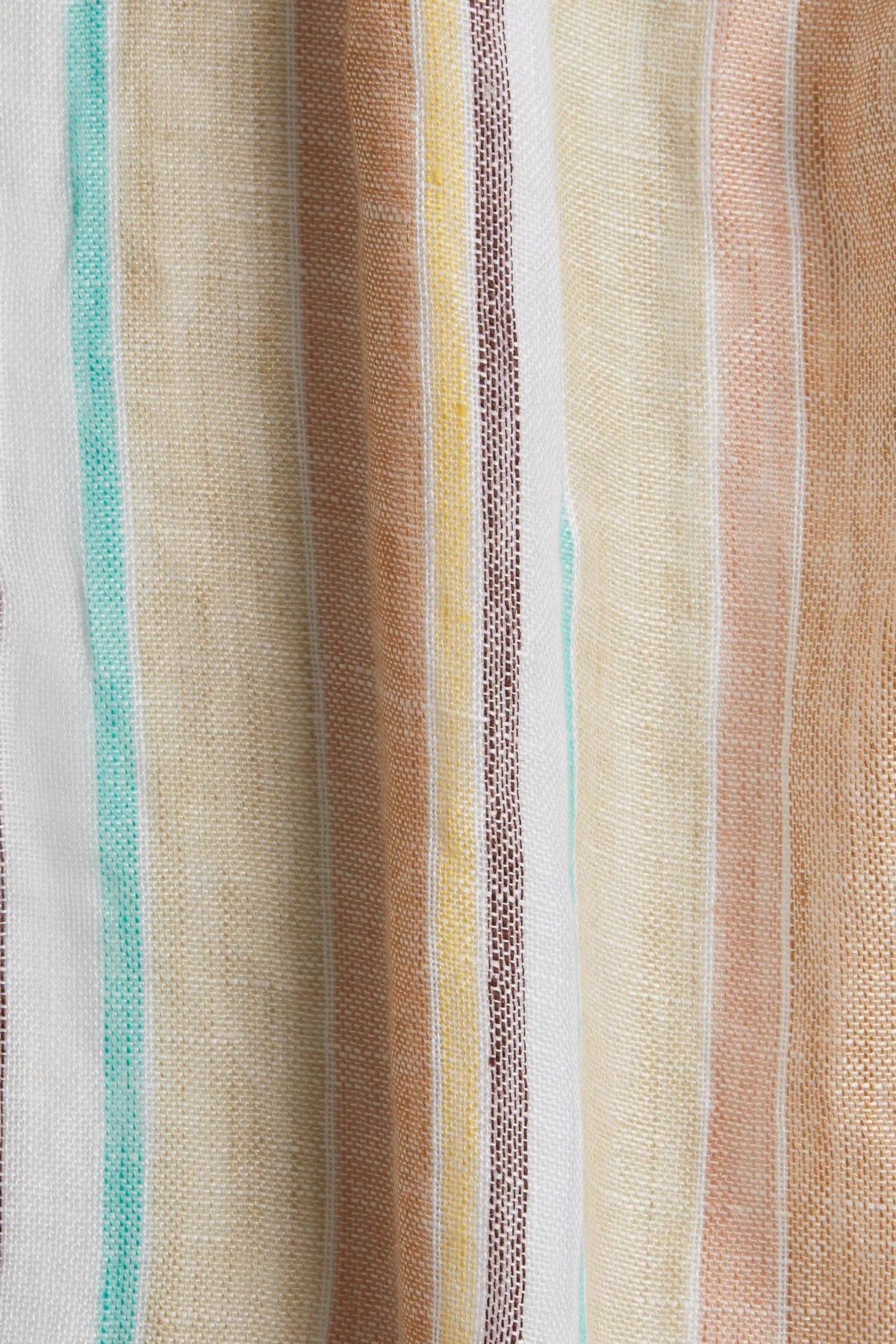 Vitamin A - Playa Boyfriend Shirt - Sand Dunes Stripe