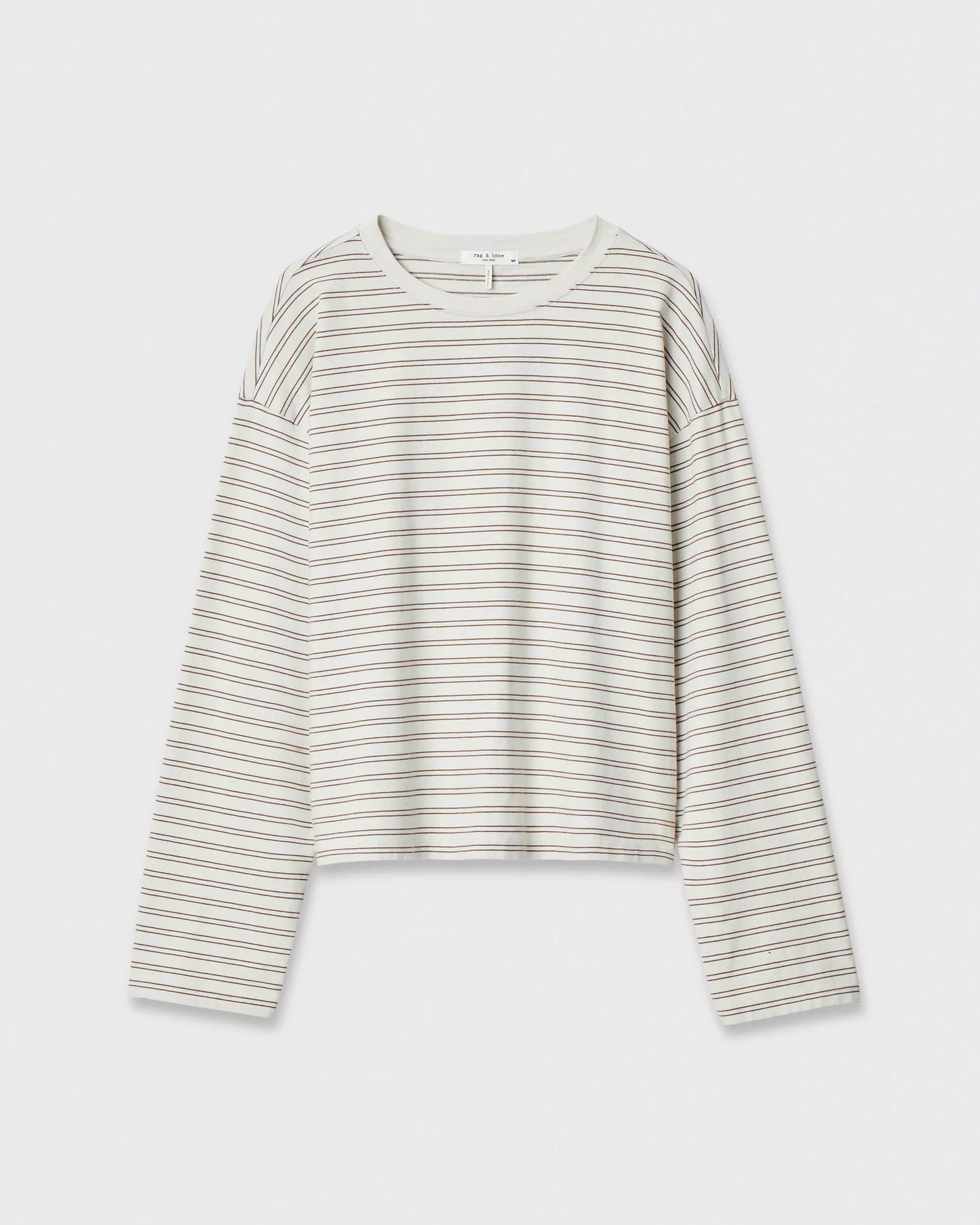 Rag & Bone - Kelly Boxy Long Sleeve - Copper Multi