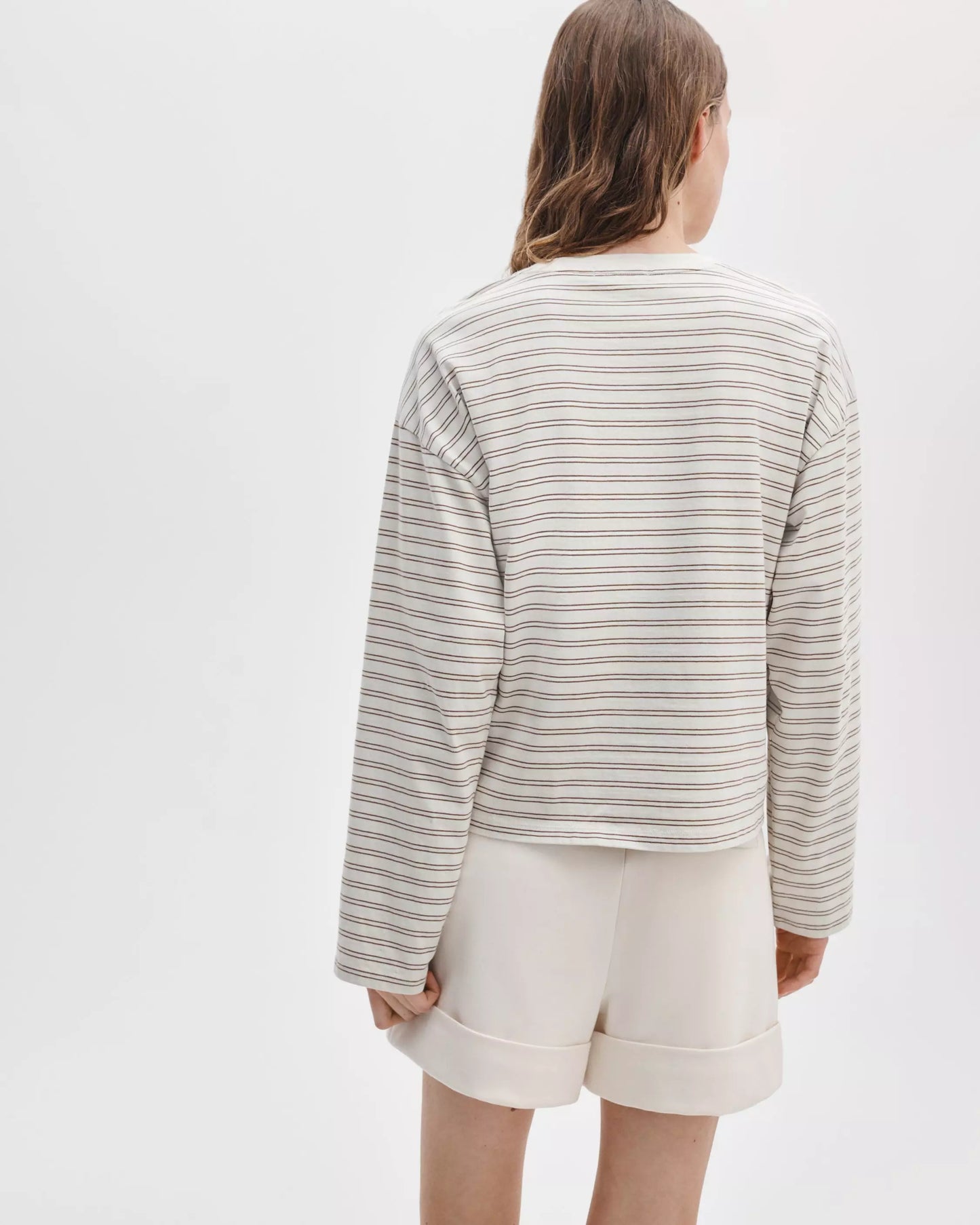 Rag & Bone - Kelly Boxy Long Sleeve - Copper Multi