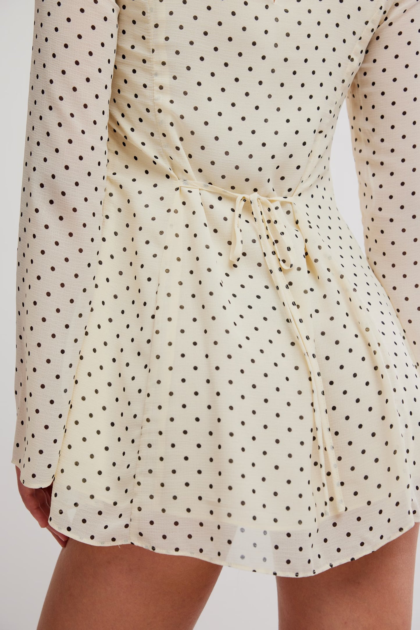 Free People - Jolie Printed Mini Dress - Dot Combo