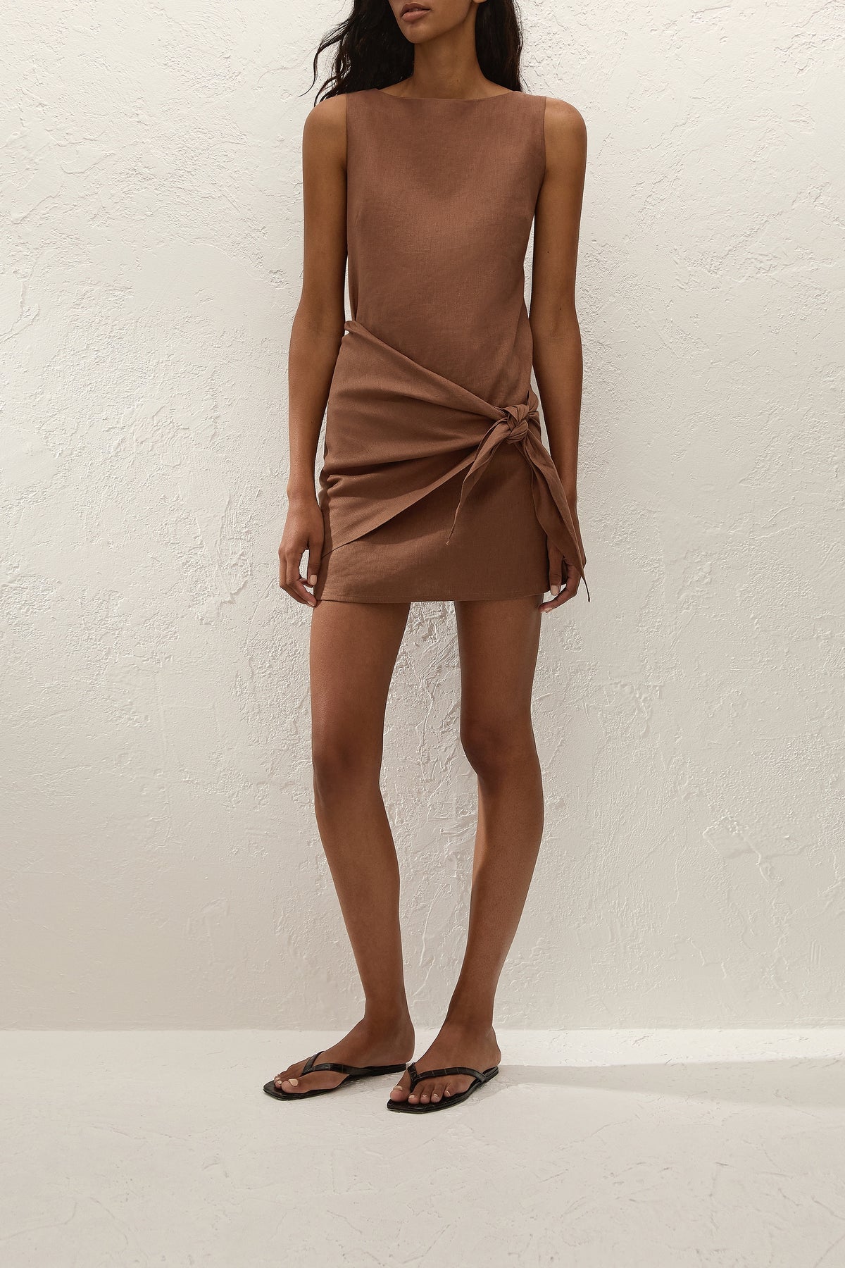 Faithfull the Brand - Souline Mini Dress - Cacao