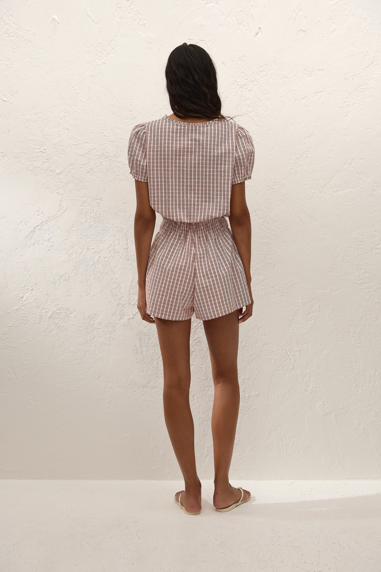 Faithfull the Brand - Emilie Playsuit - Paloma Check
