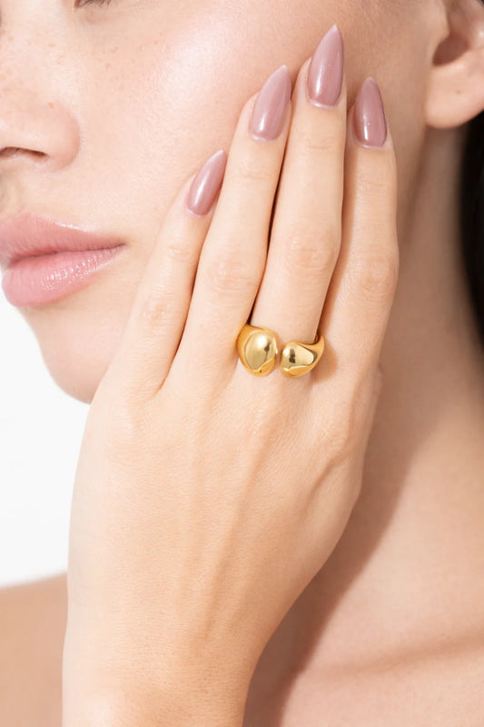 Au Naturale Jewelry - Axis Ring - Gold
