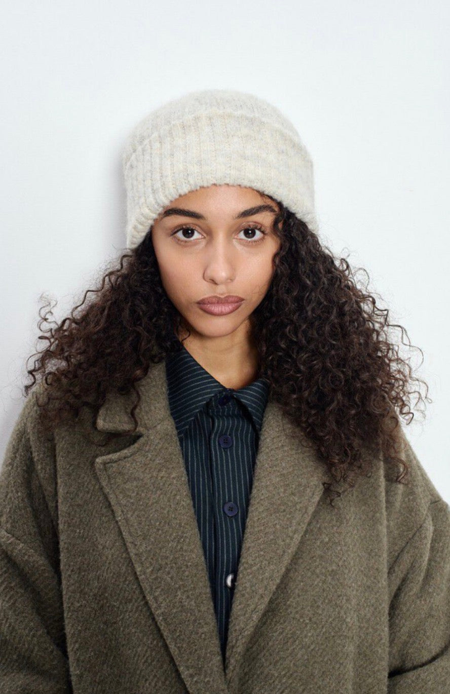 American Vintage - East Beanie - Melange Powder Snow