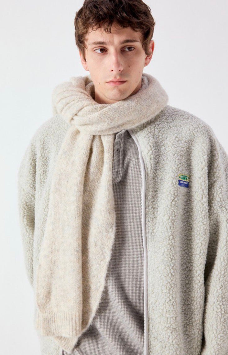 American Vintage - East Scarf - Melange Powder Snow